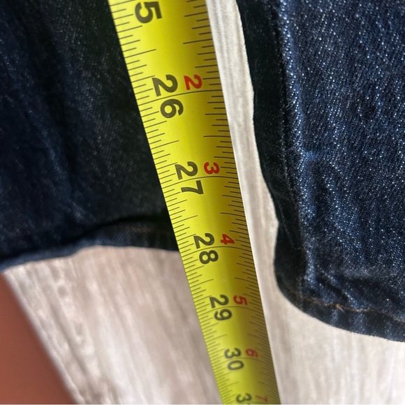 J. Crew‎ High-rise ‘96 Flare Jeans With Button Fly Dark Wash Bootcut NEW Size 24 - Picture 10 of 10